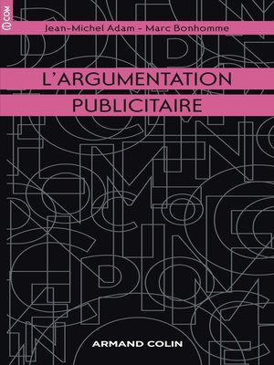 cover image of L'argumentation publicitaire